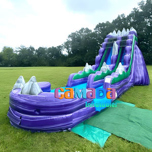 Waterrimpel Opblaasbaar Stuiterbed Met Glijbaan Fabriek Directe Verkoop Hete Verkoop Met Goede Kwaliteit En Fabrieksprijs - Product Image 3