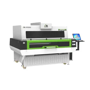 Factory directly sell 80W 130W double heads asynchronous fabric laser cutting machine