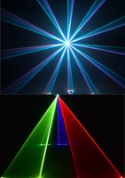 Lumière laser de scène d'animation couleur pleine 5W 8W, effet activé par le son RGB, barre de lumière, club, DJ, discothèque, éclairage d'ambiance pour la piste de danse