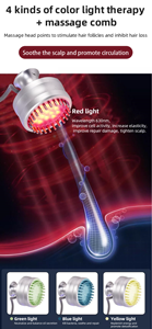 Appareil complet pour la croissance des cheveux et les soins du visage / <span class=keywords><strong>Synthétiseur</strong></span> de soins du cuir chevelu - Product Image 6