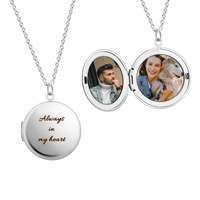 Kalung Bunga Wanita Lapis Emas 18K Bahan Stainless Steel, Perhiasan Hari Ibu, Kalung Oval Bunga Kelahiran, Kalung Persahabatan, Kalung Kenangan