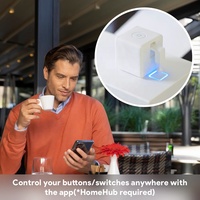 RSH OEM ODM Smart Home Fingerbot Adaprox Kontrol Aplikasi Tuya BLE 4.2 Fingerbot Plus Tombol Saklar Pintar Penggerak Tombol Baterai CR2