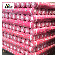 Lot de stock de tissu en viscose à bas prix de premier rang Tissu de mousseline de rayonne à impression numérique tissé à prix compétitif pour robe