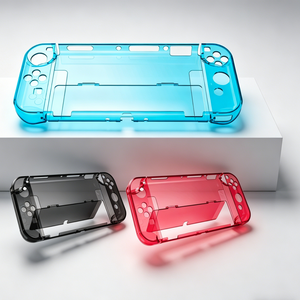 Vente en gros d'usine, coque en plastique ultra-fine transparente, coque de protection avec support pour accessoires Nintendo Switch <span class=keywords><strong>OLED</strong></span> - Product Image 6