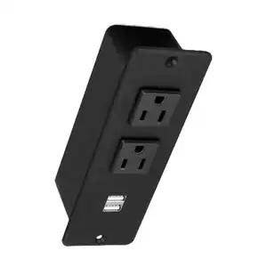 OSWELL flush mounted socket multi way mounting desktop tabletop accessories power extension USA receptacle outlet