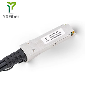 Câble de données en <span class=keywords><strong>fibre</strong></span> optique YXF 40G QSFP+ 4x10G SFP+ <span class=keywords><strong>compatible</strong></span> AWG 30, cuivre passif à connexion directe, pour centre de données, 1M/2M/3M, garantie 1 an - Product Image 2