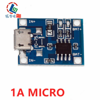 TP4056 | Chargeur 18650 3.7V 3.6V 4.2V 5V batterie au Lithium carte de Port de charge USB 1A Module Mini/Micro/type-c avec Protection