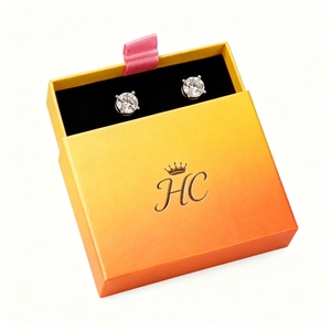 Fashion Jewelry Drawer Case Ribbon Puller Custom Color Earring Box High Volume Jewelry Packaging Manufacturer OEM Accepted - Product Image 2