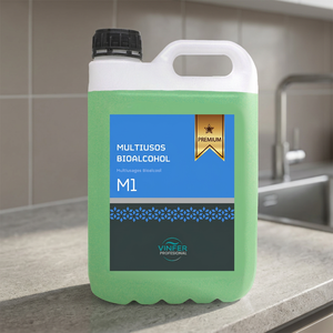 Nettoyant multi-usages hydroalcoolique M1 5L - HACCP Vinfer Professional Espagne Fabricant Vente en gros OEM Marque privée - Product Image 3