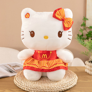 <span class=keywords><strong>Kt</strong></span> Mèo Nhồi Bông động vật từ phim hoạt hình phim siêu mềm Kawaii mèo đồ chơi với trống PP bông hộp ODM tùy chỉnh trọng tính năng - Product Image 6
