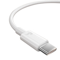 Kabel Data pengisian daya Flash tipe-c, 1 Meter untuk Redmi Mate40/P50 6A Earphone komputer Printer Super cepat
