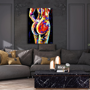 Tableau mural abstrait classique avec silhouette féminine, impression <span class=keywords><strong>sur</strong></span> toile HD, affiche moderne de lignes corporelles, <span class=keywords><strong>peinture</strong></span> décorative pour la maison, le salon ou le café - Product Image 4