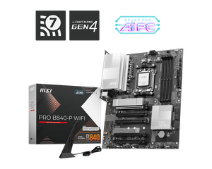 Tarjeta Madre PRO B840-P WIFI AM5 ATX DDR5 Compatible con CPU AMD Ryzen Serie 7000/8000/9000 - Product Image 2