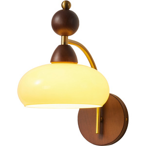 Lámpara de Pared Vintage para Dormitorio, Estilo Mid-Century, de Madera Sólida, para Sala de Estar, Pasillo, Entrada, Decoración, Dropshipping Shopify - Product Image 1
