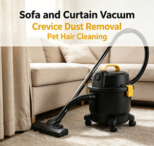 Aspirateur à sec et humide 15L 1000W avec filtre HEPA sans sac pour la maison, la voiture et l'extérieur - Product Image 4