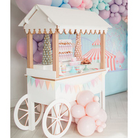 Chariot à bonbons personnalisé pour mariage, enfants, Noël, fête, décoration de chariot à desserts, achat en ligne