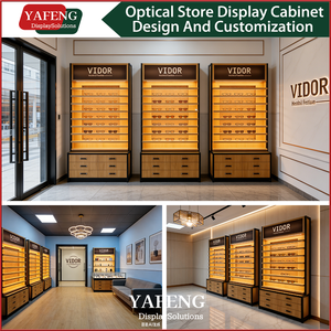 Diseño <span class=keywords><strong>de</strong></span> Muebles Personalizados para Ópticas, Exhibidores Modernos para Gafas, Vitrinas para Lentes <span class=keywords><strong>de</strong></span> Sol, Gabinetes <span class=keywords><strong>de</strong></span> Exhibición Óptica - Product Image 2