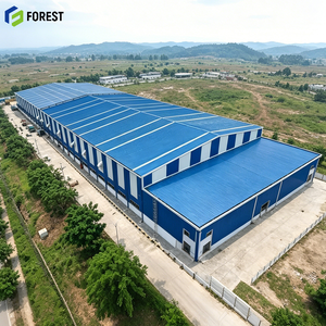 Nave Industrial de Acero Reforzado para Procesamiento y Minería, Almacén Comercial Mayorista de Múltiples Pisos, Distribución con Vigas en H, Resistente al Fuego - Product Image 1