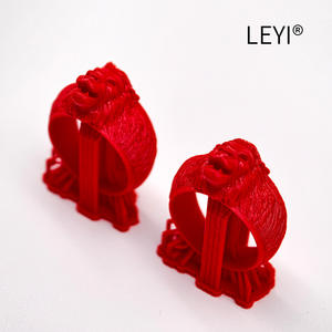 Leyi שעווה גבוהה 3d שרף יציב שעווה אדום תכשיטים הליהוק פולימר נוזל עבור dlp סדר מינימום 1 ק "ג - Product Image 4