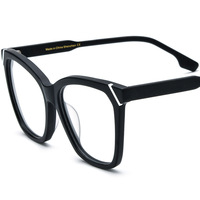 Montures optiques en acétate Fabricants Oeil de chat Lunettes pour homme Lunettes optiques en acétate pour femme