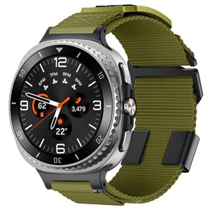 Bracelets de montre en nylon camouflage solide, respirants, réglables, de haute qualité, pour <span class=keywords><strong>Samsung</strong></span> Galaxy Watch 8 40 mm 44 mm - Product Image 5