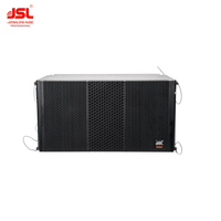 Haut-parleur passif LA-6015B à ligne acoustique, subwoofer unique de 15 pouces, système de sonorisation professionnel pour église et scène