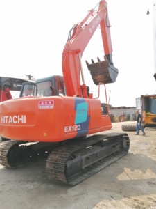 รถขุดตีนตะขาบ EX120มือสองจากญี่ปุ่น12Ton ประสิทธิภาพสูงขายดี - Product Image 2