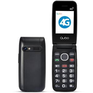Teléfono Móvil con Tapa para Personas Mayores, 4G LTE VoLTE, Doble SIM, Botones Grandes, Diseño Compacto, Compatible con Idiomas <span class=keywords><strong>Español</strong></span>/Alemán/Francés - Product Image 1