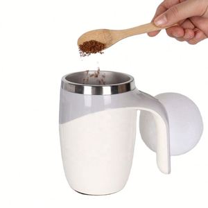 Mug à café en acier inoxydable à double paroi, 400 ml, avec logo personnalisé, sans BPA, écologique, auto-mélangeur, isolation thermique 6 heures - Product Image 3