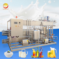 Machine de pasteurisation tubulaire ORME pour sauce tomate 1000 litres/h, machine de pasteurisation flash pour lait et jus de fruits