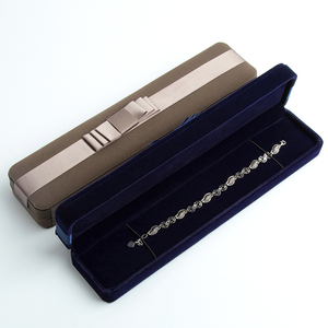 Caja de embalaje de cuero para joyería, tipo estuche para maleta, con diseño ligero, único, lujoso, sencillo y bonito, con espejo, lazo amarillo minimalista y acabado liso. - Product Image 2
