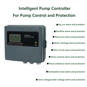 Contrôleur de pompe triphasé et monophasé avec écran LCD, démarreurs de <span class=keywords><strong>moteur</strong></span> 0,75-18,5 kW avec protection contre la marche à sec et les courts-circuits - Product Image 5