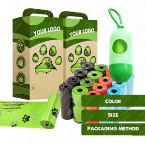 Customizable Plastic Poo <b>Bags</b> 100% Natural <b>Biodegradable</b> Pet Waste Roll Easy Tear-Off Friendly <b>Dog</b> <b>Poop</b> <b>Bag</b> - Product Image 3