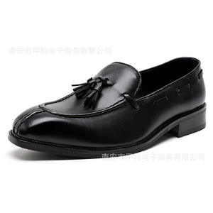 Zapatos Oxford de Hombre Británicos, Impermeables, de Cuero Genuino, Punta Cerrada, Hechos a Mano, para Boda, Formales, Casuales de Negocios, Antideslizantes, con Hebillas y Correas - Product Image 6
