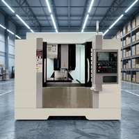 Centro de Mecanizado CNC de 3 Ejes Simultáneos con Sistema de Control Avanzado, Tamaño del Banco de Trabajo 1000*500 mm