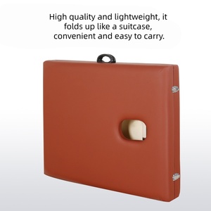 Struttura in acciaio per lettino da massaggio leggero professionale, letto Spa 2-Fold per casa, salone, tatuaggio e fisioterapista - Product Image 4