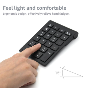 Numeric Keypad Numpad 22 Keys Portable 2.4 GHz Financial Numpad <b>Mini</b> Keyboard - Product Image 4