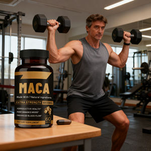 Sıcak satış bitkisel takviyesi Maca özü kapsül geliştirmek erkekler enerji güçlendirici güçlü Maca kapsül - Product Image 2