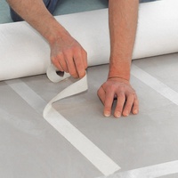 Vente en gros sans résidu double face autocollant blanc tapis tapis pose ruban usine de fabrication pour foires commerciales expositions salons