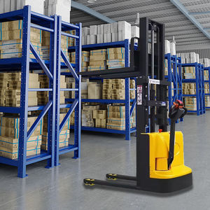 מלא חשמל הרמה עצמית גשש 2000 ק "ג מערם וולקי הידראולי חדש <span class=keywords><strong>stacker</strong></span> מלגזה עומד - Product Image 5