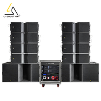 Offre Spéciale : Ensemble Complet de 8 Haut-parleurs Line Array et Subwoofers Professionnels pour Système Sonore DJ et Performances Scéniques