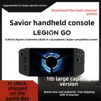 Konsol Game Genggam Legion Go Windows 11 Laptop Gaming Portabel AMD Ryzen Z1 Extreme Layar Sentuh 2560x1600 Baterai 5000mAh