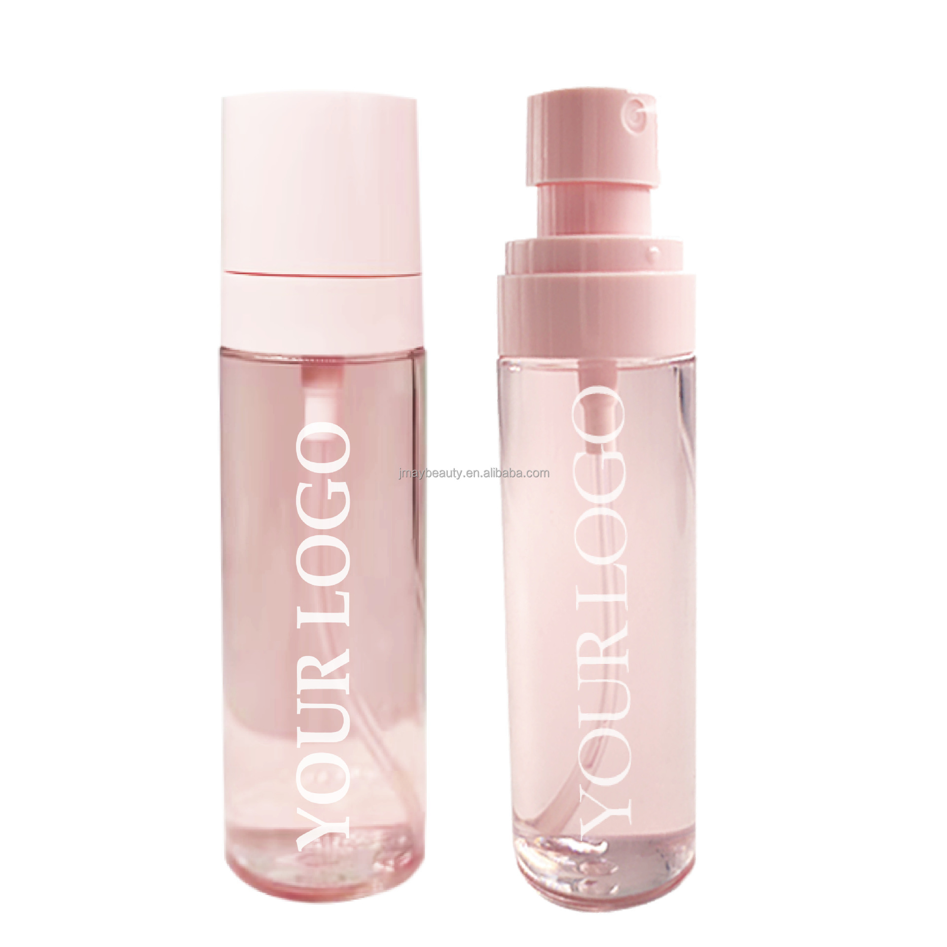 Pink setting spray