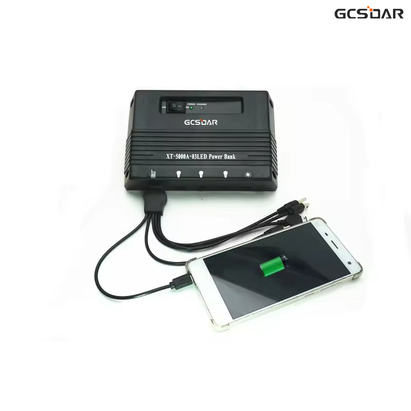 GCSOAR XT-5000A CE for Intelligent High-Capacity Portable Mobile Power Mini Solar Home System Polycrystalline Silicon · image 4
