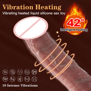 Paar Wearable Penis Extender Wieder verwendbare Cock Sleeve Vergrößern Penis Kondom Sex Dildo Vibrator für Männer und Frauen - Product Image 2
