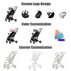Poussette bébé haute qualité <span class=keywords><strong>0</strong></span>-<span class=keywords><strong>3</strong></span> ans, pliable, légère, 4 roues, type parapluie - Product Image 5