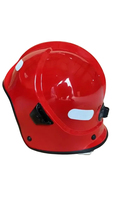 Casque de pompier Ayon Premium anti-perforation et ignifuge avec système de suspension intégré et double visière pour les pompiers