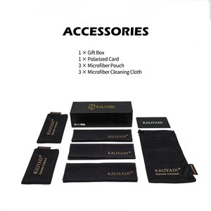 Gafas de sol polarizadas para hombre y mujer, unisex, con montura semirrígida, estilo retro, para conducir, con protección UV - Product Image 6