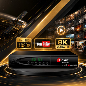 กล่องรับสัญญาณทีวี DVB S2 DVB T2 Combo MPEG4 H.264 สำหรับตลาดแอฟริกา - Product Image 3