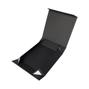 <strong>Eid</strong> Mubarak Custom Luxury Abaya <strong>Gift</strong> Packaging <strong>Box</strong> Personalized Foldable Magnetic Black Paper Packaging <strong>Box</strong> for Clothing - Product Image 2